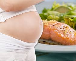 Embarazada y alimentos